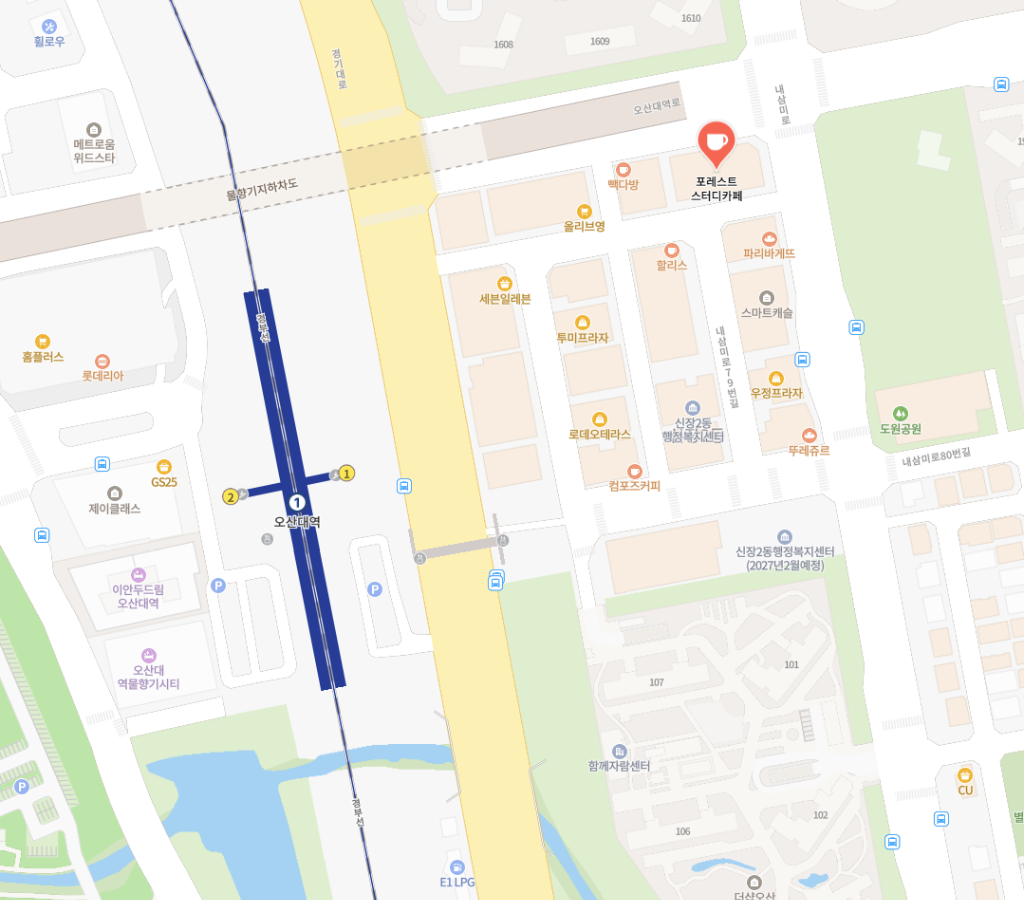 Forest Study Cafe 위치